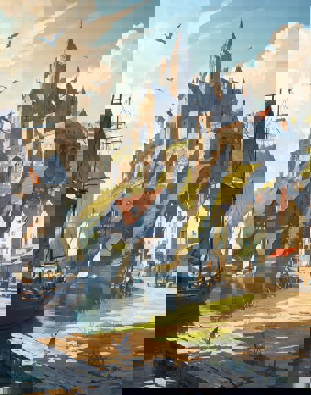 20050-356316606-an abandoned medieval town reclaimed by nature, birds, sailboat .jpeg